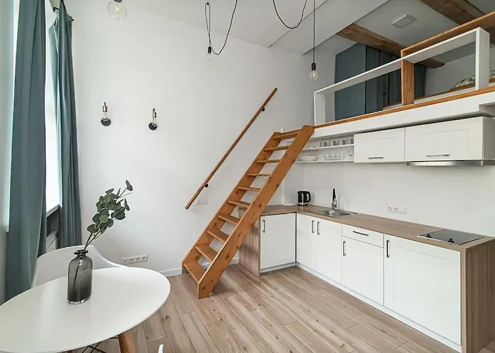 Lovely Loft In Old Town With Free Parking By Urban Rent アパート ヴィリニュス